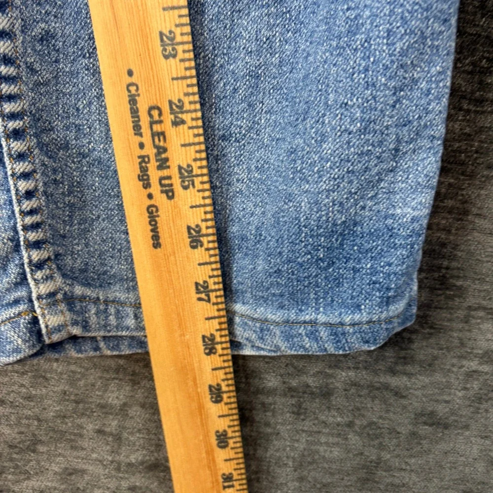 Vintage Levis Flex Jeans Mens 34x30 Light Wash Straight Leg Made in USA Casual